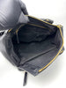 Preowned. Givenchy Pandora Backpack Black Calf/Croc Embossed. EFE0186|8184