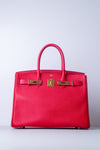 Hermes Birkin 30 Rouge Casaque