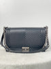 Chanel Leboy New Medium Chevron Black