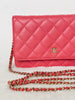 Chanel Wallet on Chain Caviar Pink