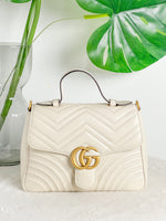 Gucci GG Marmont Top Handle Flap