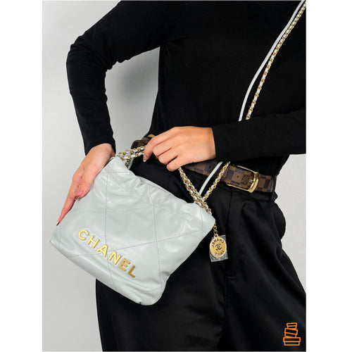 Chanel Pre-Loved 2015 Classic CC Velvet Flap Bag Orange –
