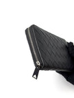 Brand New. Bottega Zip Around Long Wallet Black|7065