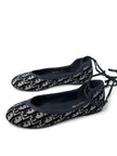 Brand New. Dior Ballet Flats Blue. 37|7424
