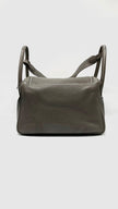 Preowned. Hermes Lindy 30 Etain Clemence PHW. R Square C028|9316