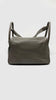 Preowned. Hermes Lindy 30 Etain Clemence PHW. R Square C028|9316
