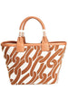Brand New. Hermes Steeple 25 Tote Canvass/Gold. BFM011PM|3774