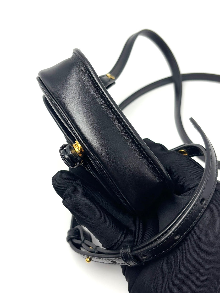 Preowned. Dior Bobby Nano Black|6817