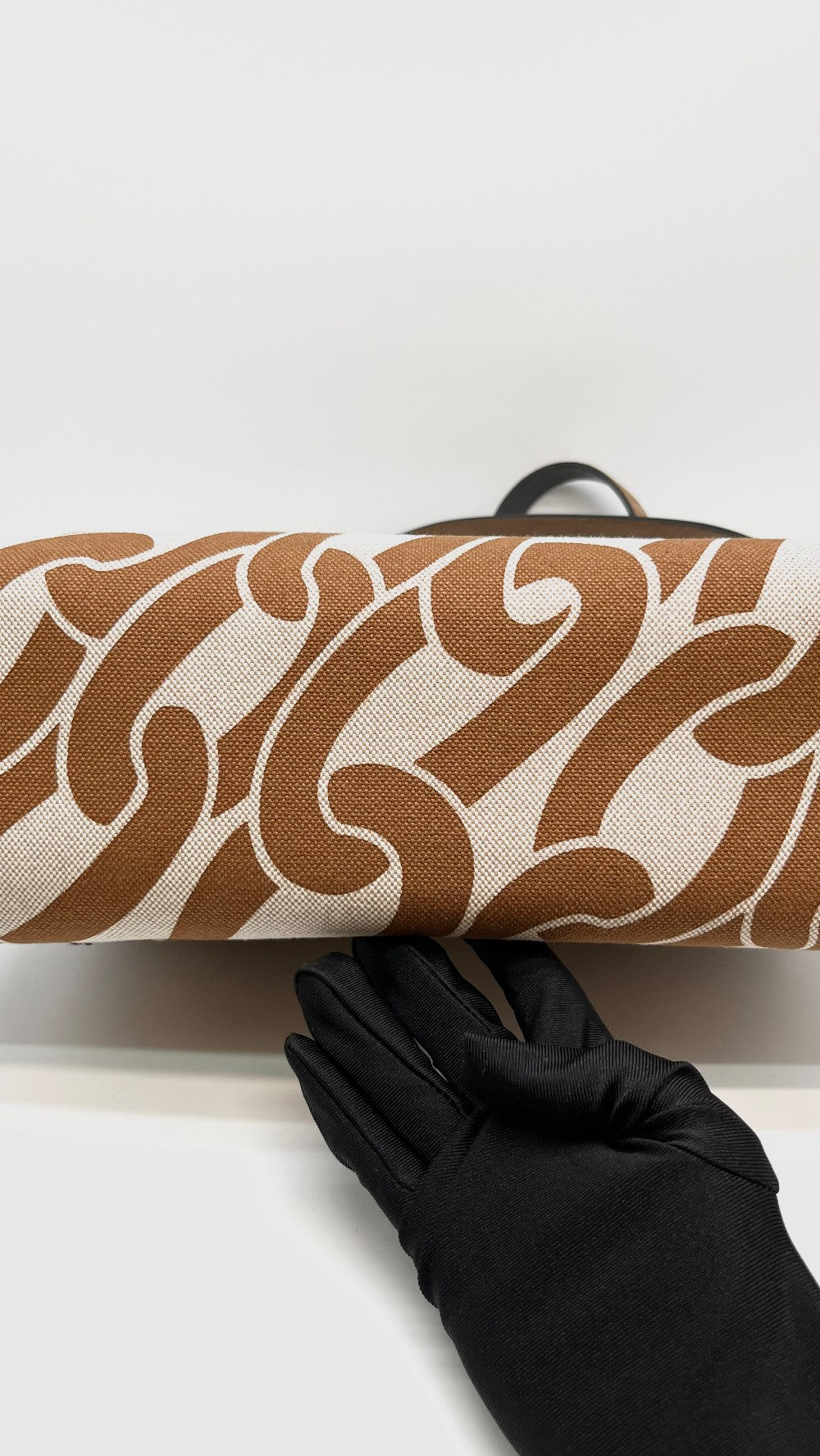 Like New. Hermes Herbag 31 Canvas Maillons&Co PHW. WCH010BP|16579