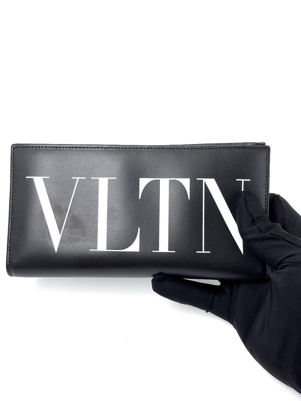 Preowned. Valentino Long Wallet Black|6594