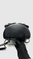 Preowned. Chanel Mini Duma Pockets Drawstring Backpack Black GHW. HL1N3P39|16558
