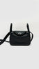 Preowned. Hermes Mini Lindy Noir Togo PHW. WTI324HY|9241