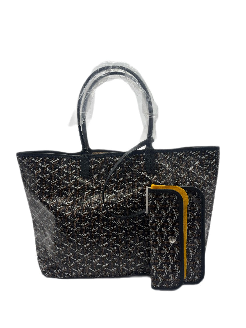 Brand New. Goyard St. Louis PM Black. CHN020263|17142