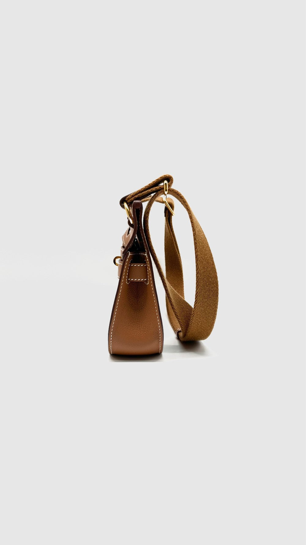 Brand New. Hermes Jypsiere Mini Gold Evercolor GHW. BIS746IN|14945