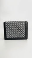 Preowned. Bottega WOC Silver/Black. 501929039I|4538