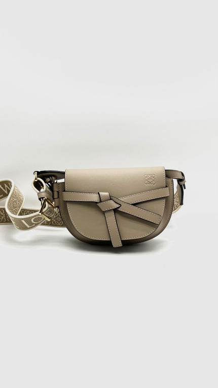 Brand New. Loewe Gate Mini Beige GHW|15605