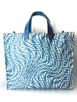 Preowned. Fendi Shopping Tote Blue|6234
