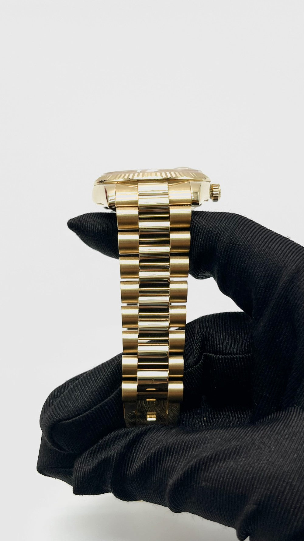 Preowned. Rolex Daydate Computer Dial Diamonds YG President 36MM 2008|16307