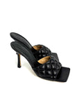 Brand New. Bottega Low Heel Black. 39|8319