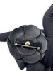 Brand New. Chanel Brooch Flower Black|6720