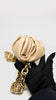 Unused. Bottega Chain Pouch Belt Bag Beige. GHW|13401