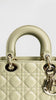 Like New. Lady Dior Small Green. 88-MA-0262|4378