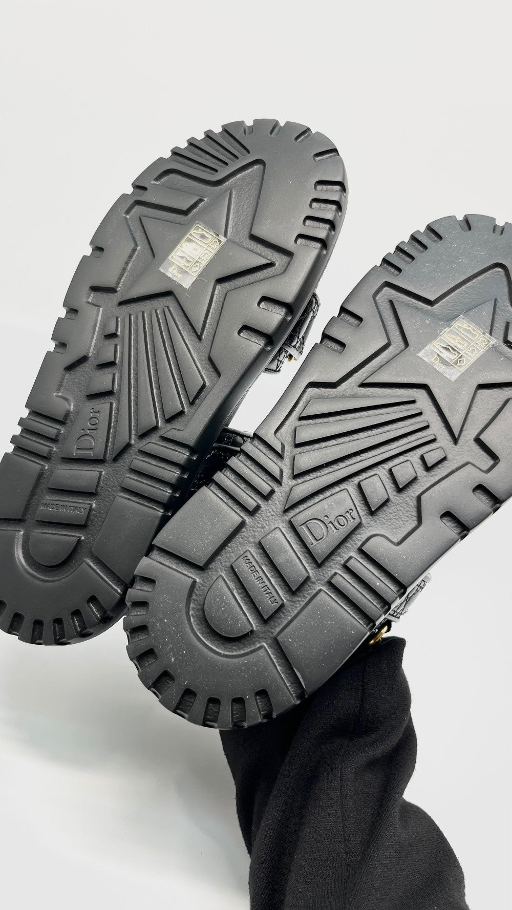 Brand New. Dior Dioract Sandals Black. 38|13844