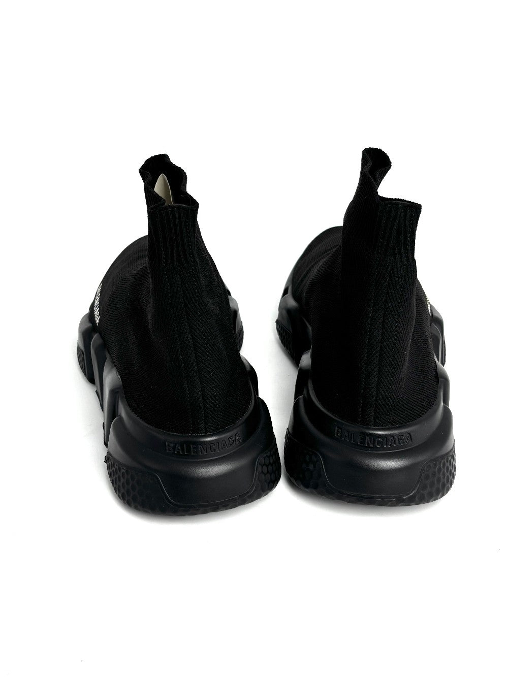 Preowned. Balenciaga Speed Trainer Sneakers Black. 38|12930