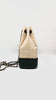 Preowned. Chanel Small Gabrielle Backpack Clafskin Beige/Black Mixed Metal. 25376023|10366