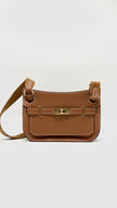 Brand New. Hermes Jypsiere Mini Gold Evercolor GHW. WIC678TP|7933