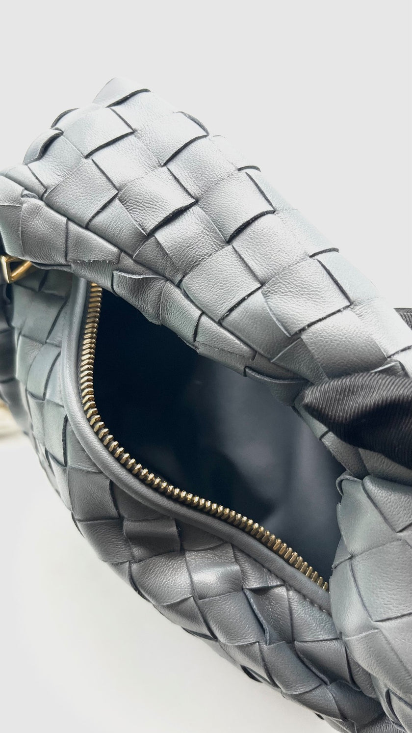 Preowned. Bottega Mini Jodie Gray. B09510879V|15870