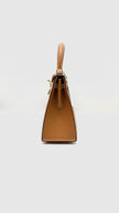 Brand New. Hermes Kelly 25 Gold Epsom Sellier GHW. KHT111BK|9727