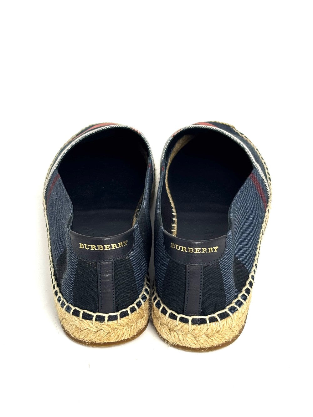 Brand New. Burberry Espadrille Blue. 38|11025