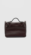 Brand New. Hermes Mini 24/24 Togo Rouge Sellier/Blue Sapphire PHW. ZHT257KM|4992