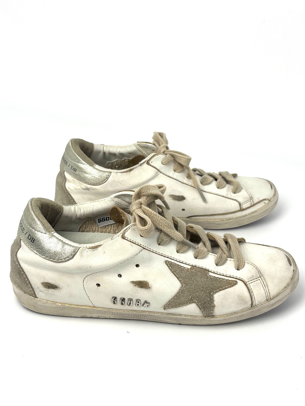 Unused. Golden Goose Superstar White. 36|9009