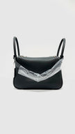 Brand New. Hermes Lindy 26 Black Togo GHW. KMM984DD|10238
