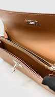 Brand New. Hermes Kelly Wallet Gold. BBS009MX|9975