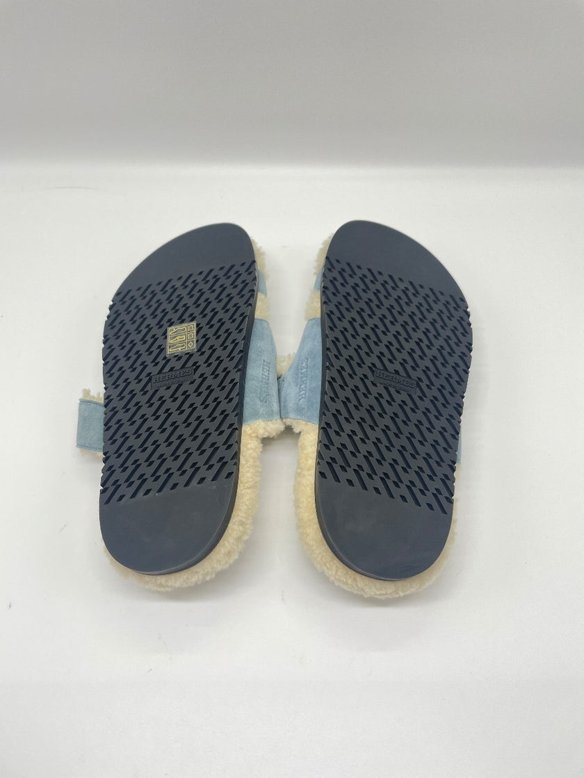 Brand New. Hermes Chypre Teddy Blue. 37.5|9130