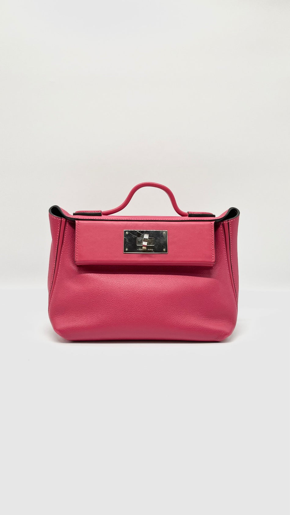 Preowned. Hermes 24/24 Mini Framboise. ZAS031TX|9702