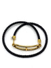 Brand New. Hermes Roulis Bracelet Black|8906