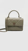 Preowned. Chanel Trendy Small Gray Lambskin GHW. 28739111|8285