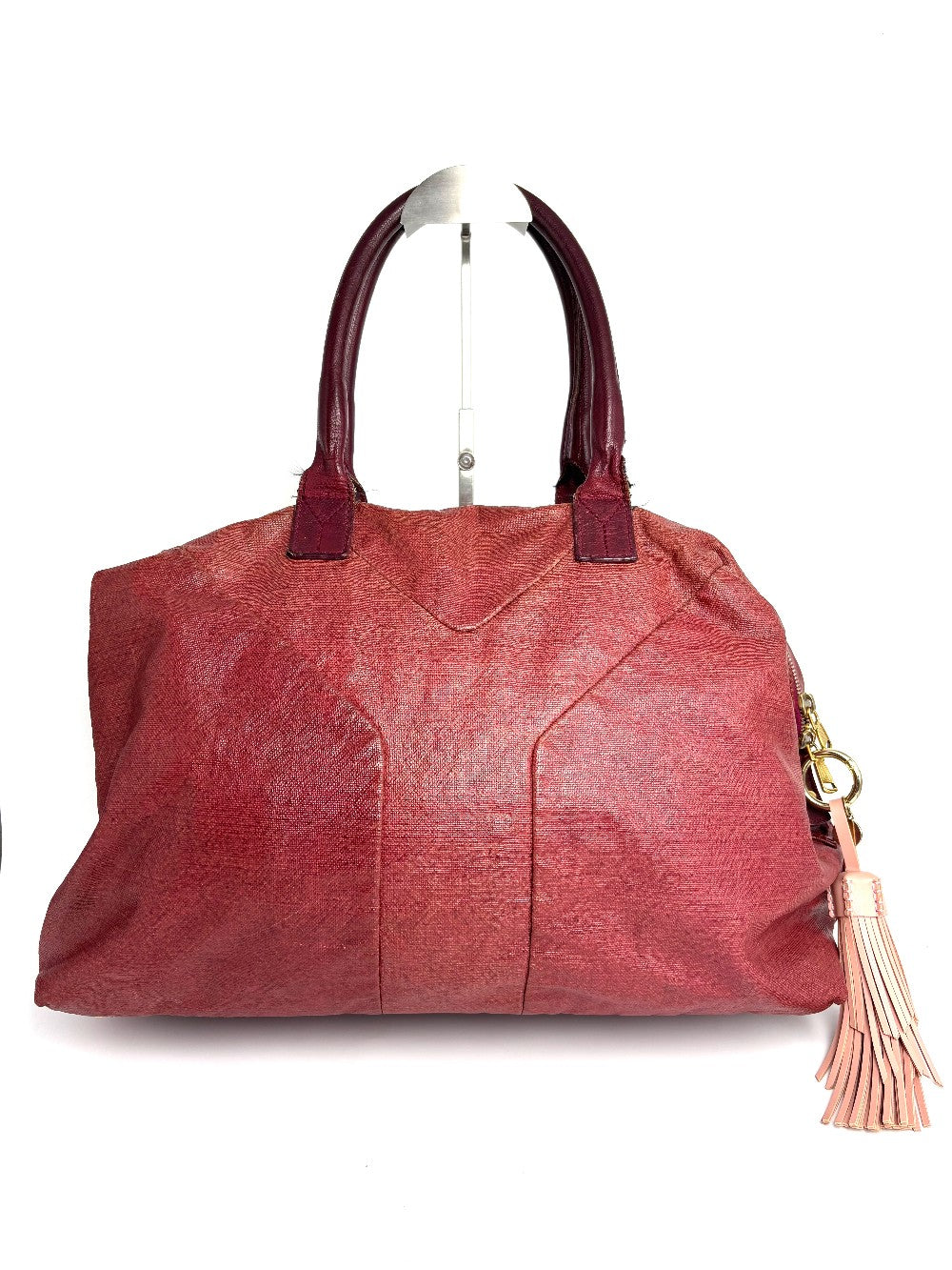 Preowned. YSL Easy Tote Red|11861