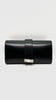 Preowned. Hermes Medor 23 Clutch Black GHW. RFA012BI|9782