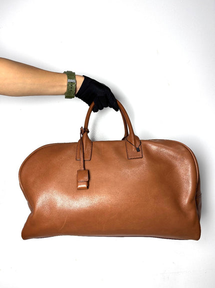 Preowned. YSL Luggage Brown|11906