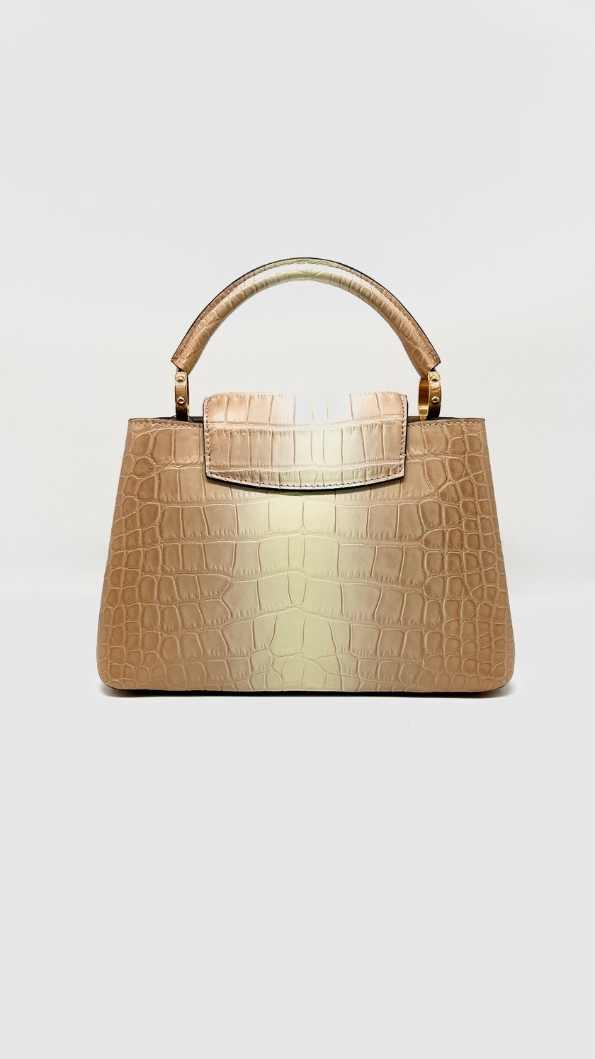 Brand New. LV Capucines PM Croc|7835
