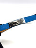Brand New. Hermes Kelly Belt Blue Izmir PHW|8885