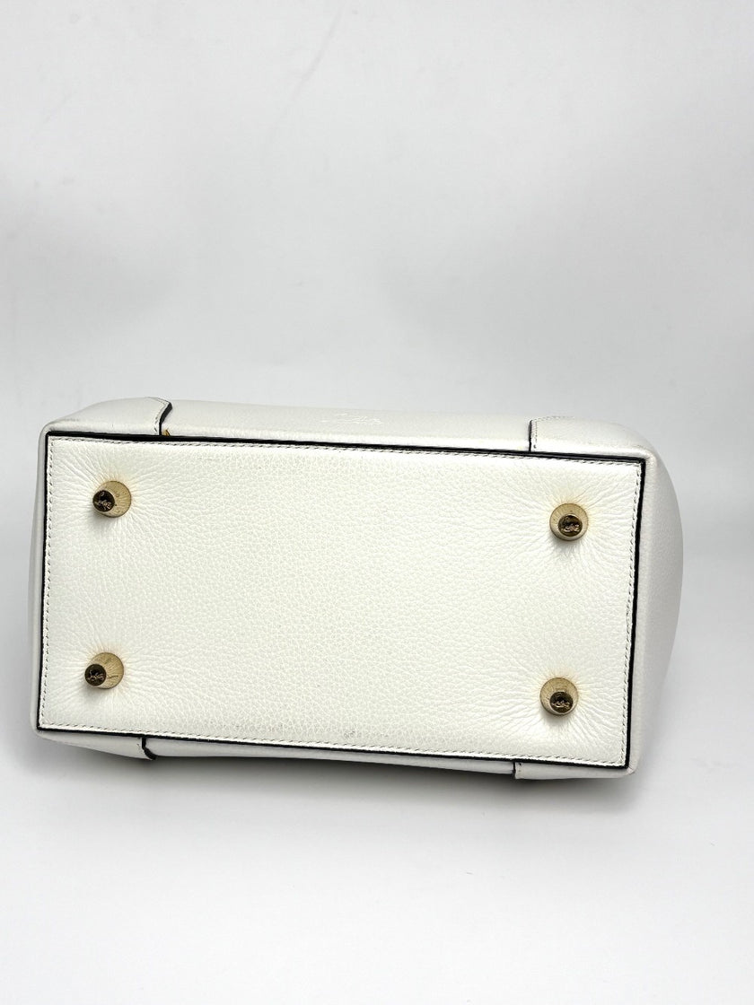 [SALE] Preowned. Louboutin Eloise Two Way White|9480