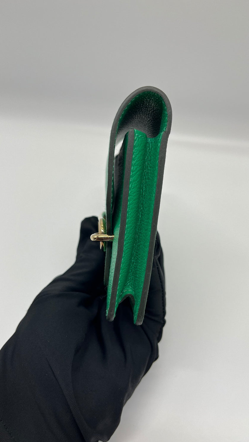 Brand New. Hermes Roulis Slim Vert Vertigo|5381