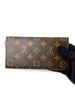 Preowned. LV Emily Fuchsia Monogram Long Wallet|6640