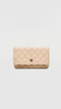 Like New. Chanel WOC Beige Caviar GHW. T98P5GLK|11615